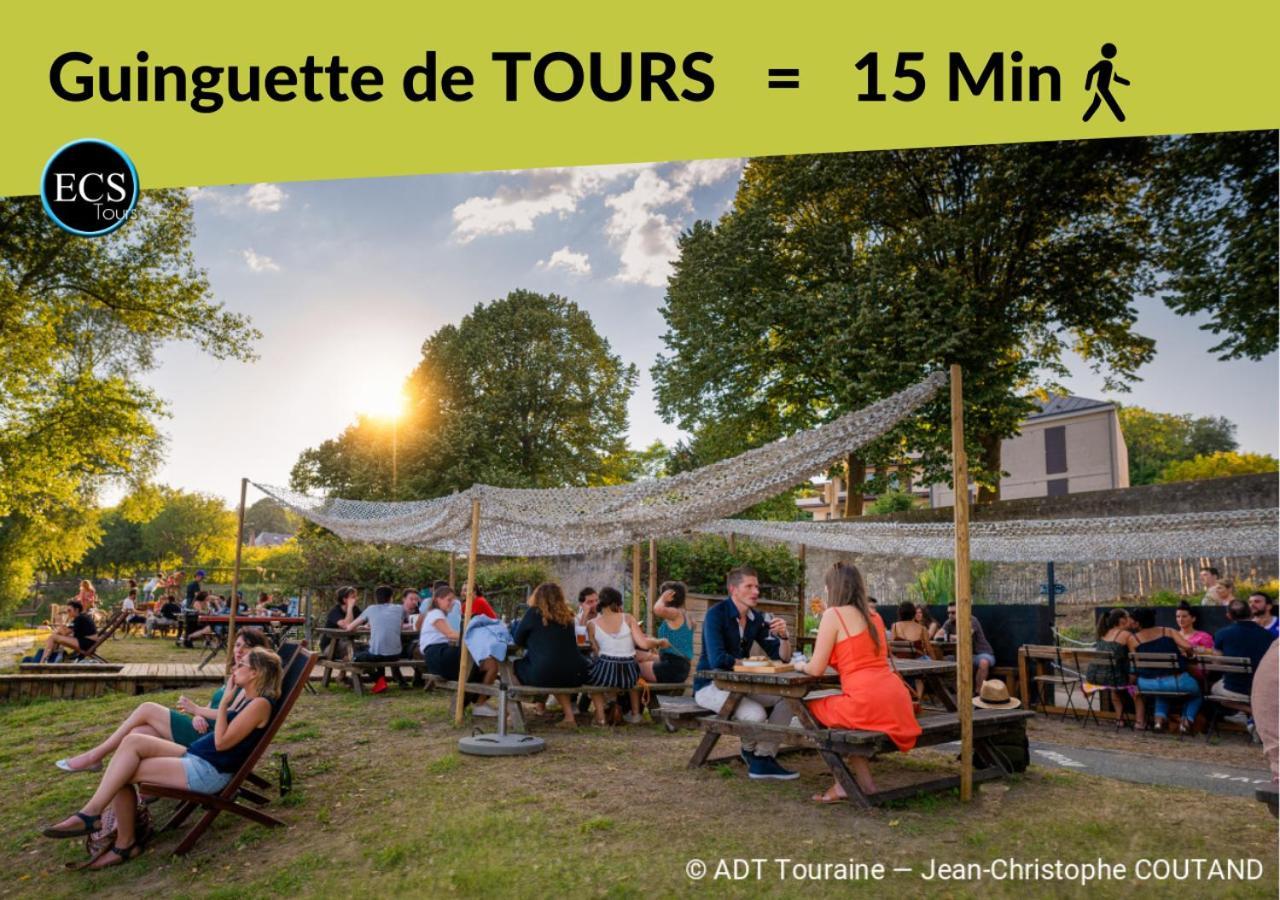 "Le Safari" - 2 Lits - Au Coeur Du Vieux Tours Apartman Kültér fotó