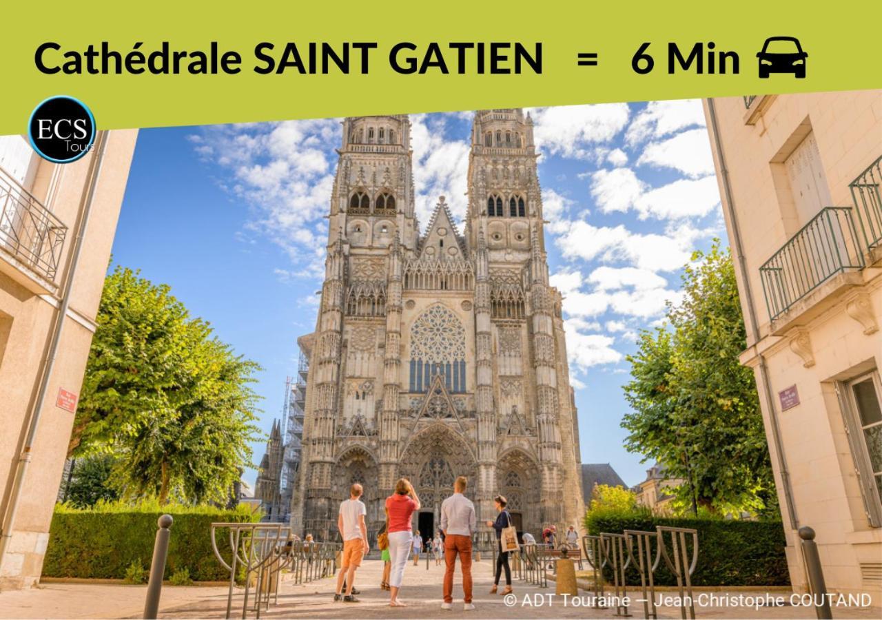 "Le Safari" - 2 Lits - Au Coeur Du Vieux Tours Apartman Kültér fotó