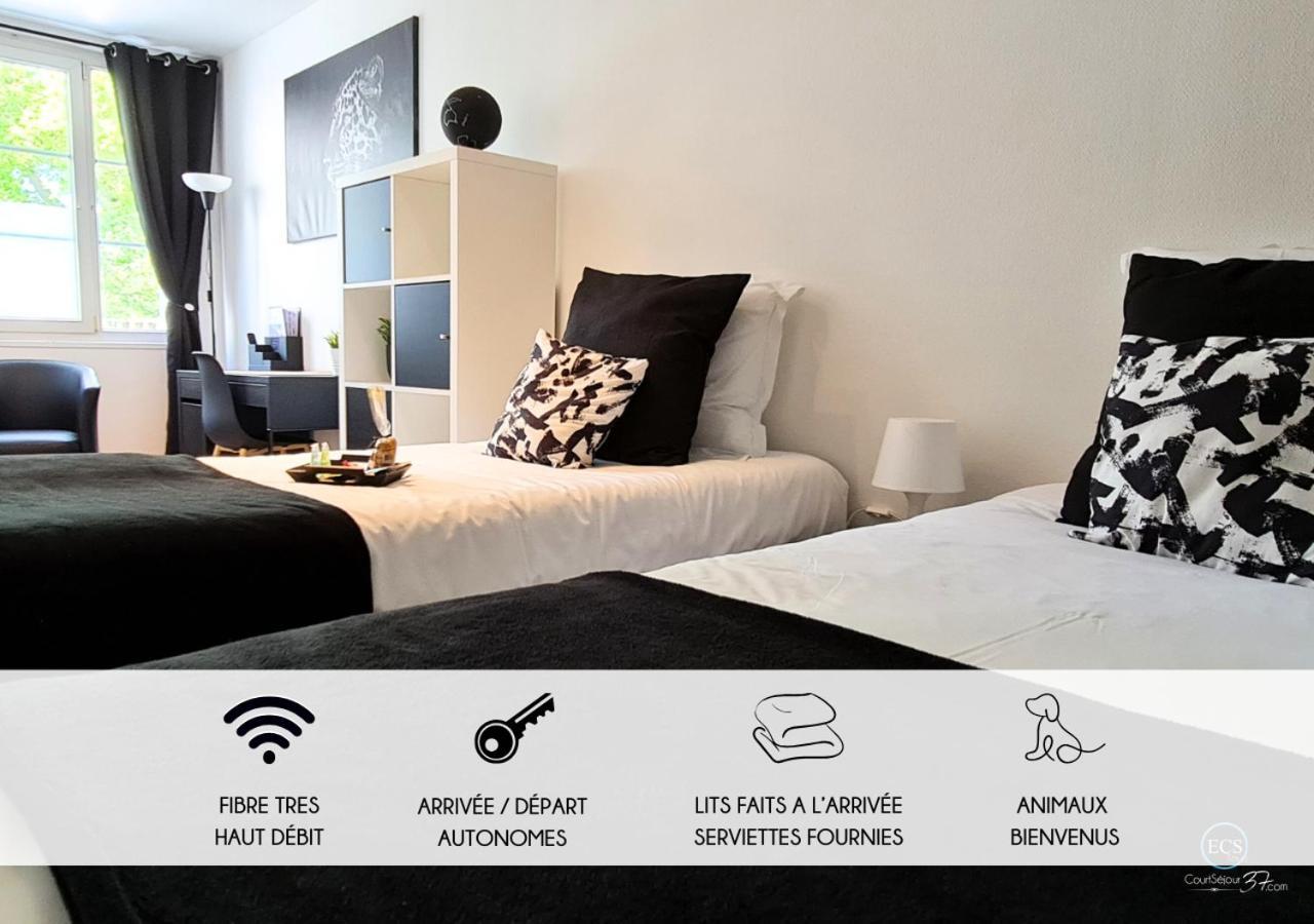 "Le Safari" - 2 Lits - Au Coeur Du Vieux Tours Apartman Kültér fotó